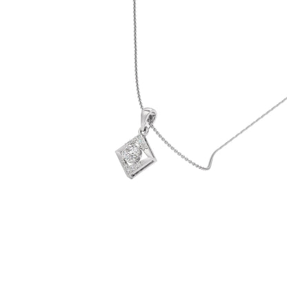 Sapphire Veil Diamond Pendant 18 KT / White Gold