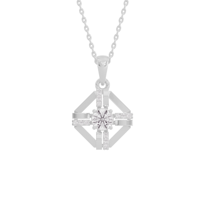 Opulent Oasis Diamond Pendant