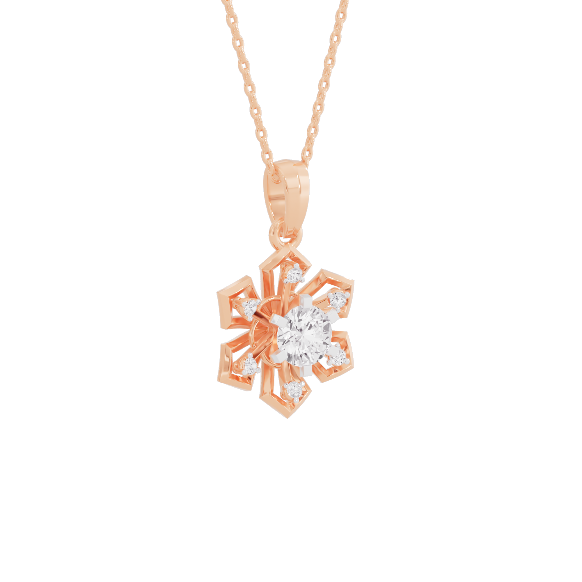 Sparkling Muse Diamond Pendant