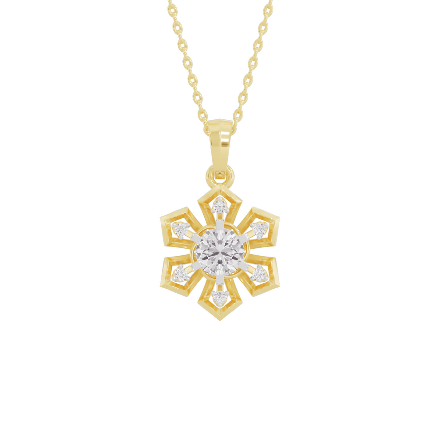 Sparkling Muse Diamond Pendant