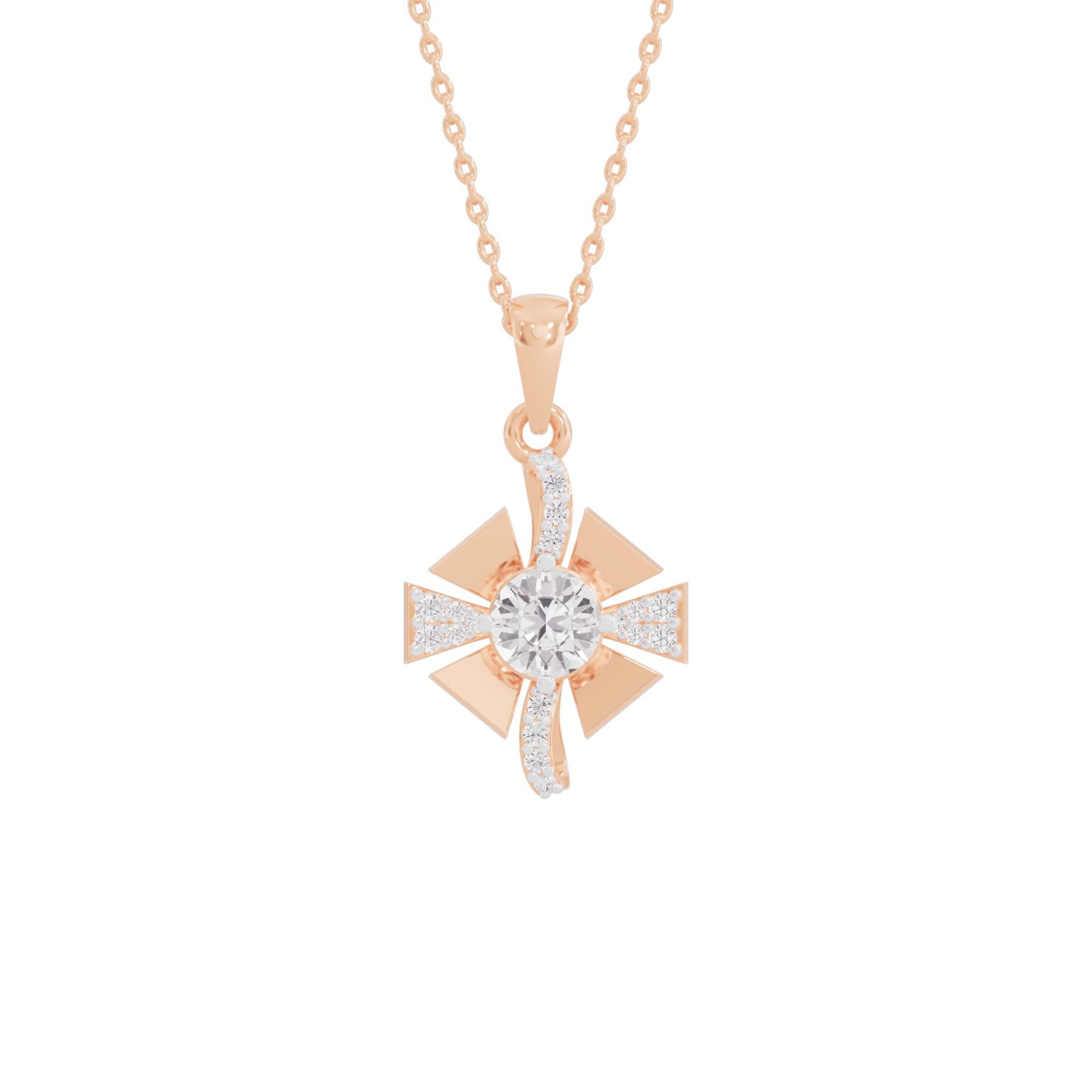 Celestial Charade Diamond Pendant