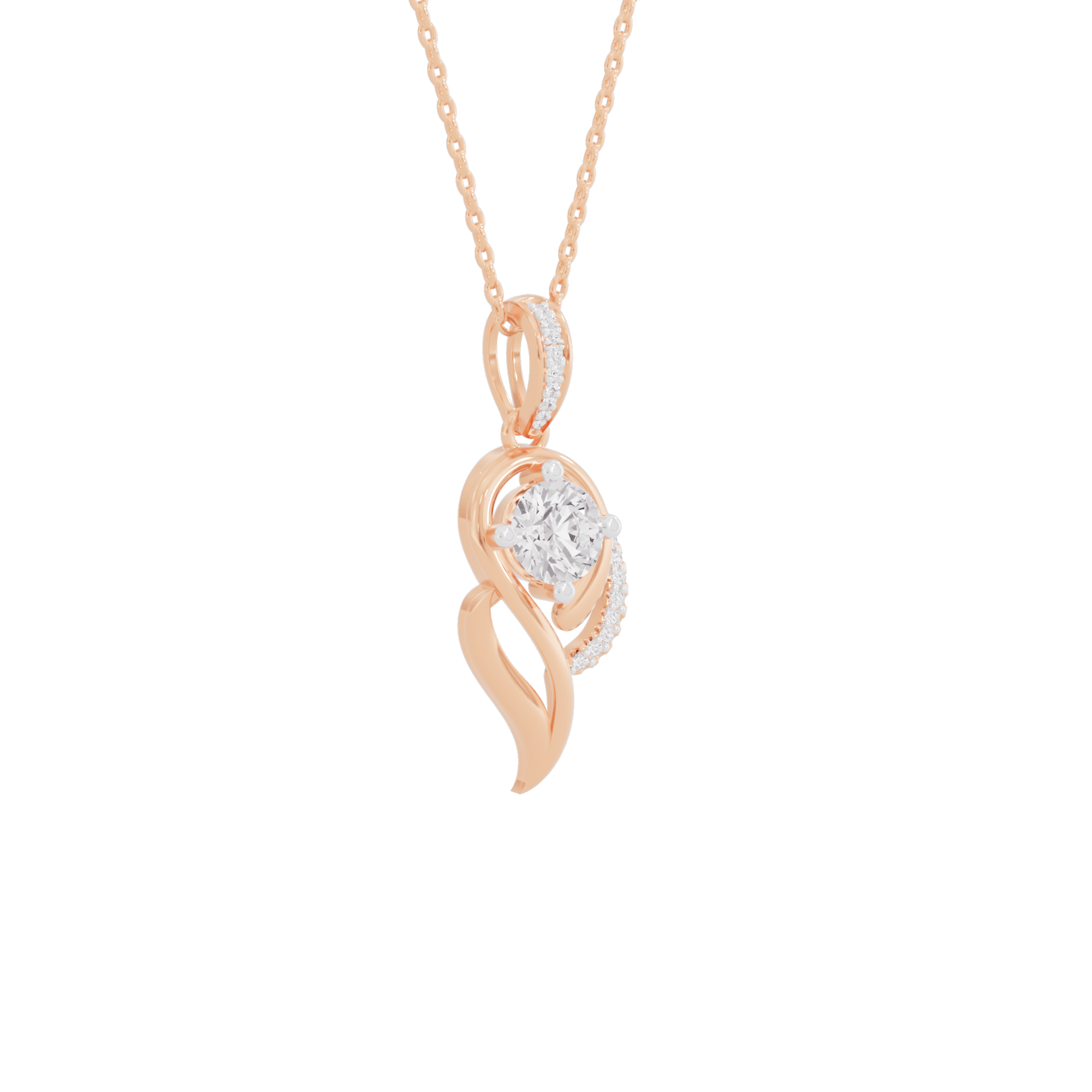 Sphere Celesta Diamond Pendant