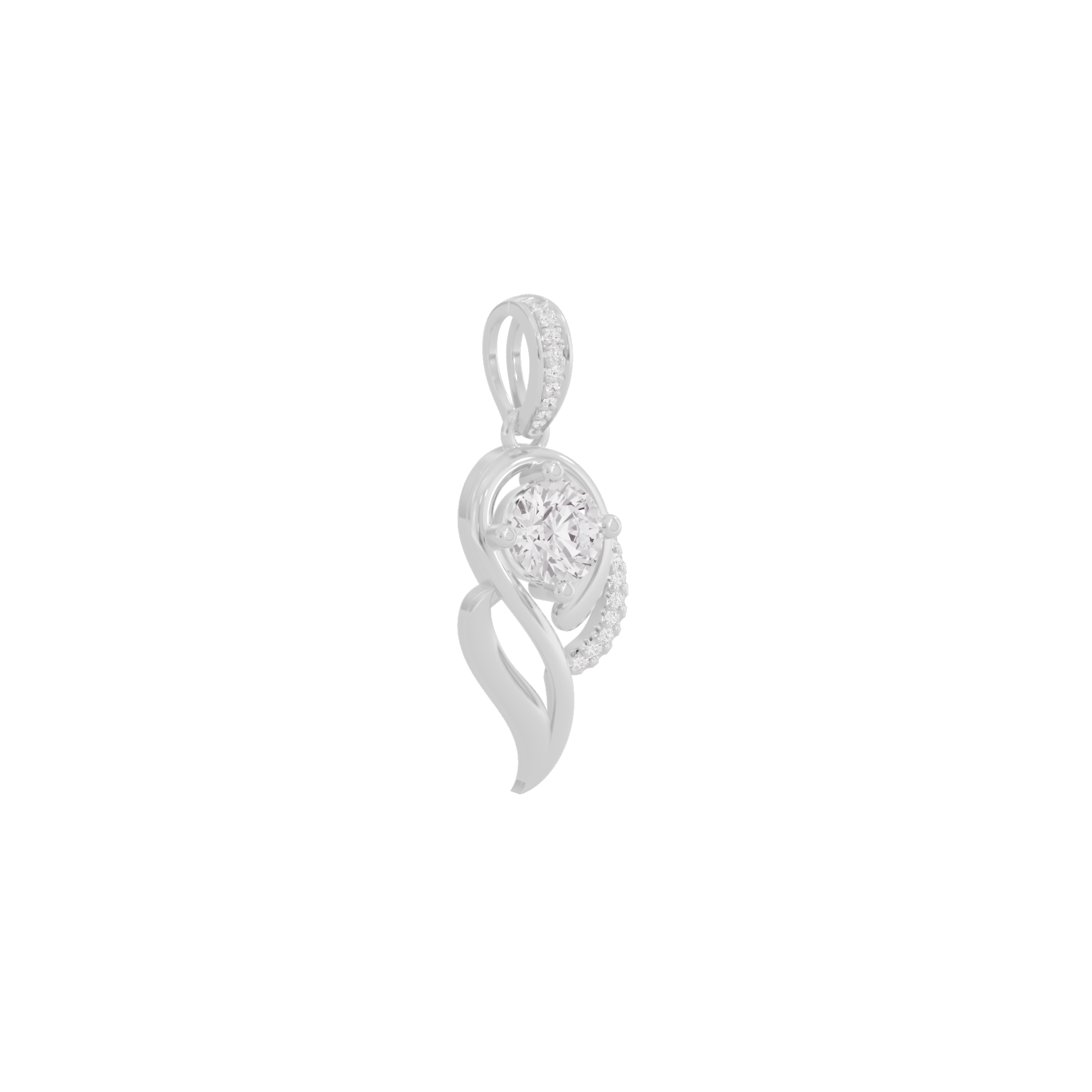 Sphere Celesta Diamond Pendant