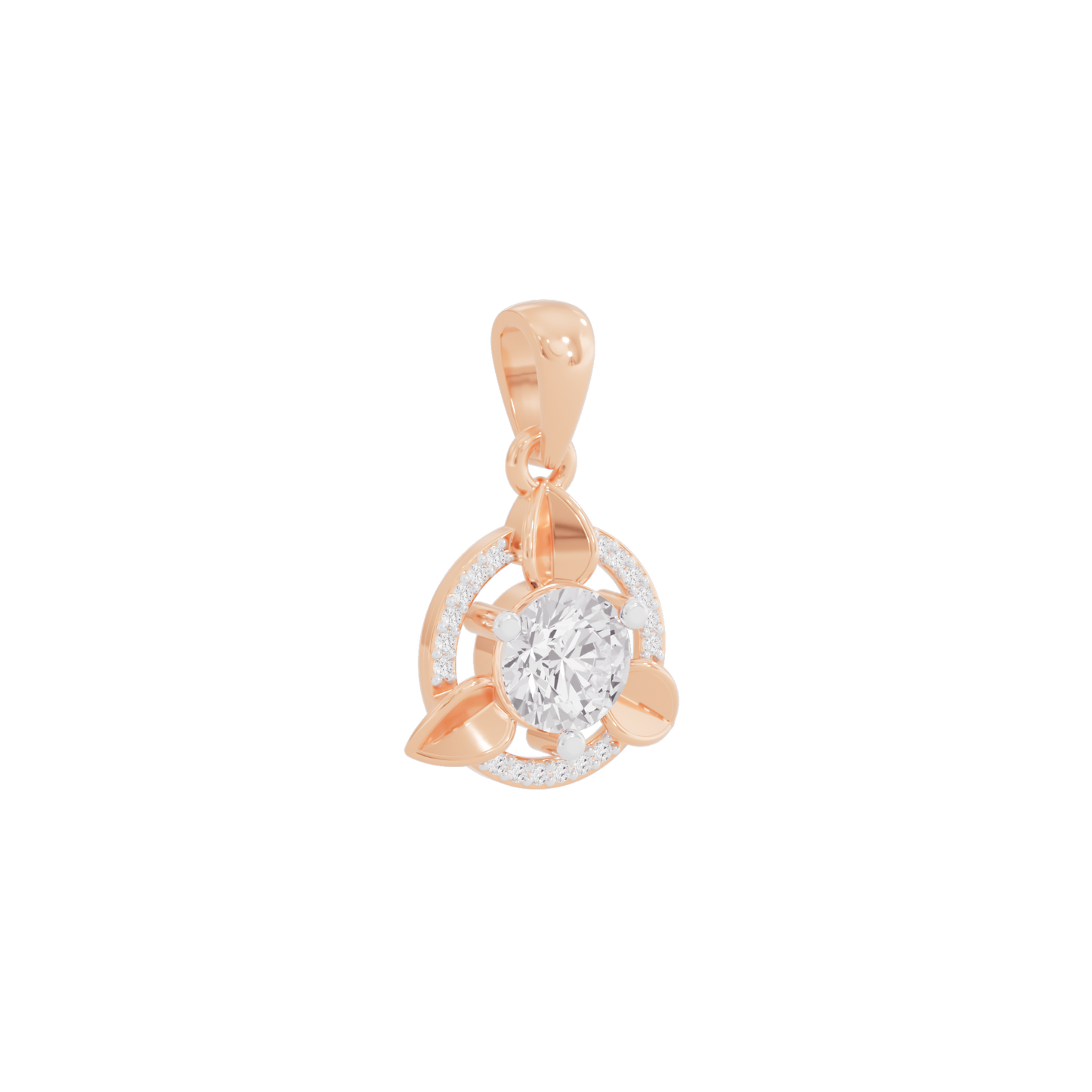 Quadra Luxe Diamond Pendant