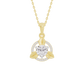 Quadra Luxe Diamond Pendant