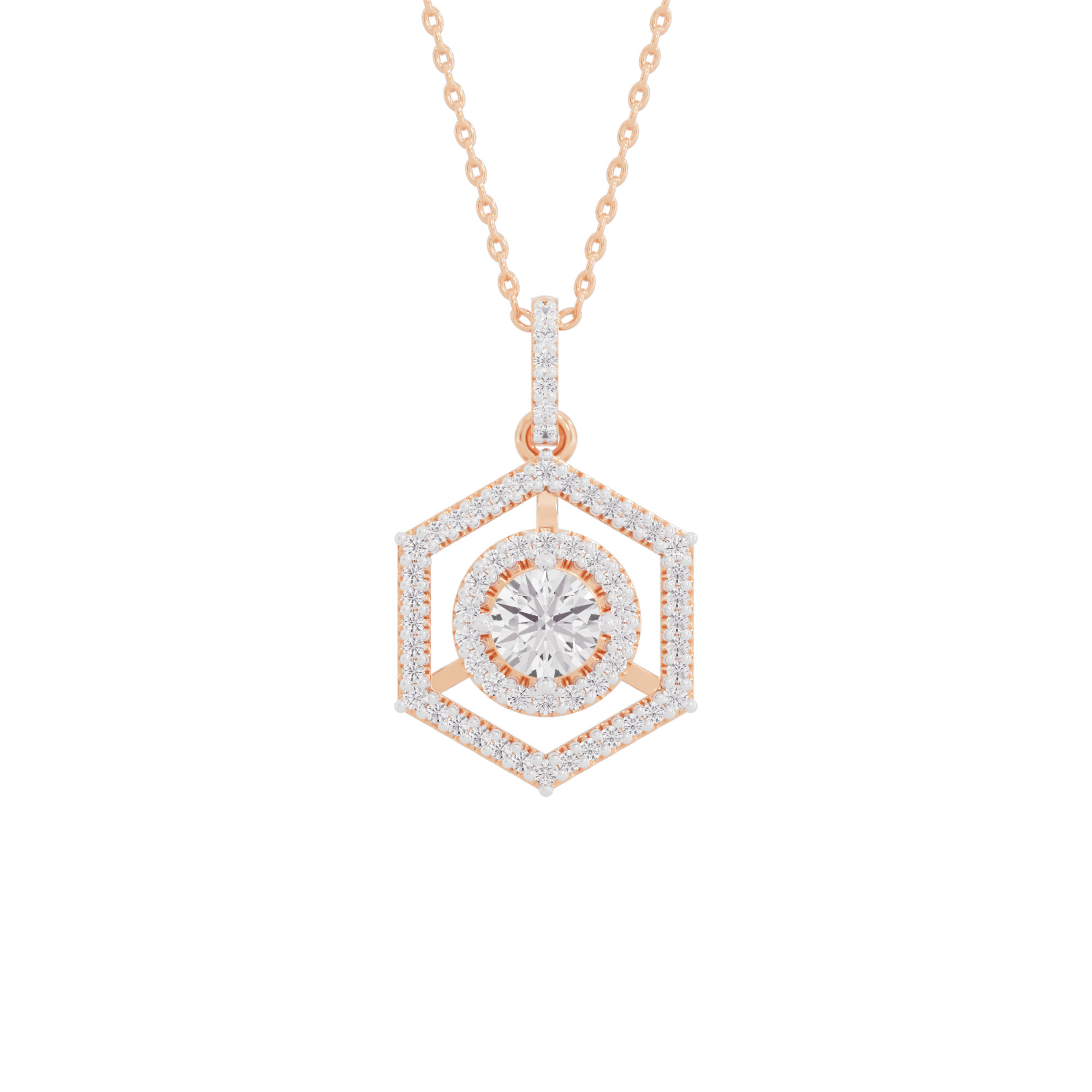Luxe Solitaire Pendant