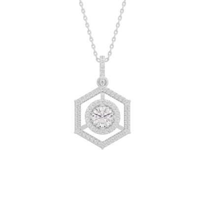 Luxe Solitaire Pendant