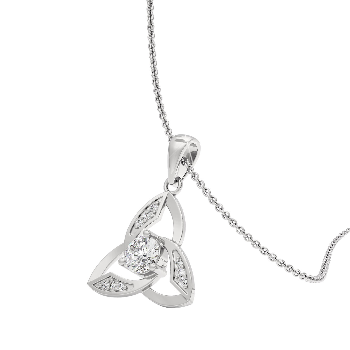 Unbound Brilliance Diamond Pendant