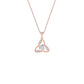 Unbound Brilliance Diamond Pendant 18 KT / Rose Gold