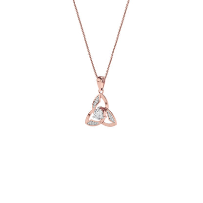 Unbound Brilliance Diamond Pendant 18 KT / Rose Gold