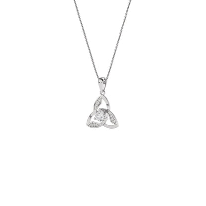 Unbound Brilliance Diamond Pendant 18 KT / White Gold