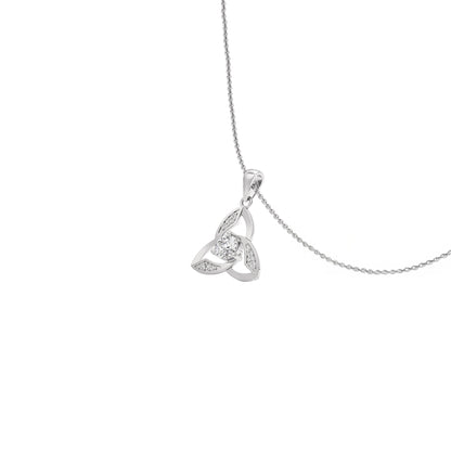 Unbound Brilliance Diamond Pendant 18 KT / White Gold