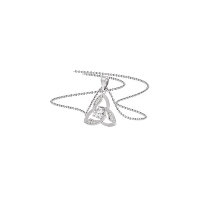 Unbound Brilliance Diamond Pendant 18 KT / White Gold
