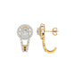 Serenade Solitaire Diamond Earrings 18 KT / Yellow Gold