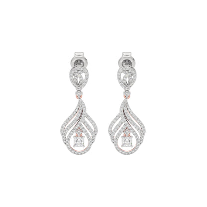 Dazzling Decadence Diamond Earrings 18 KT / Rose Gold