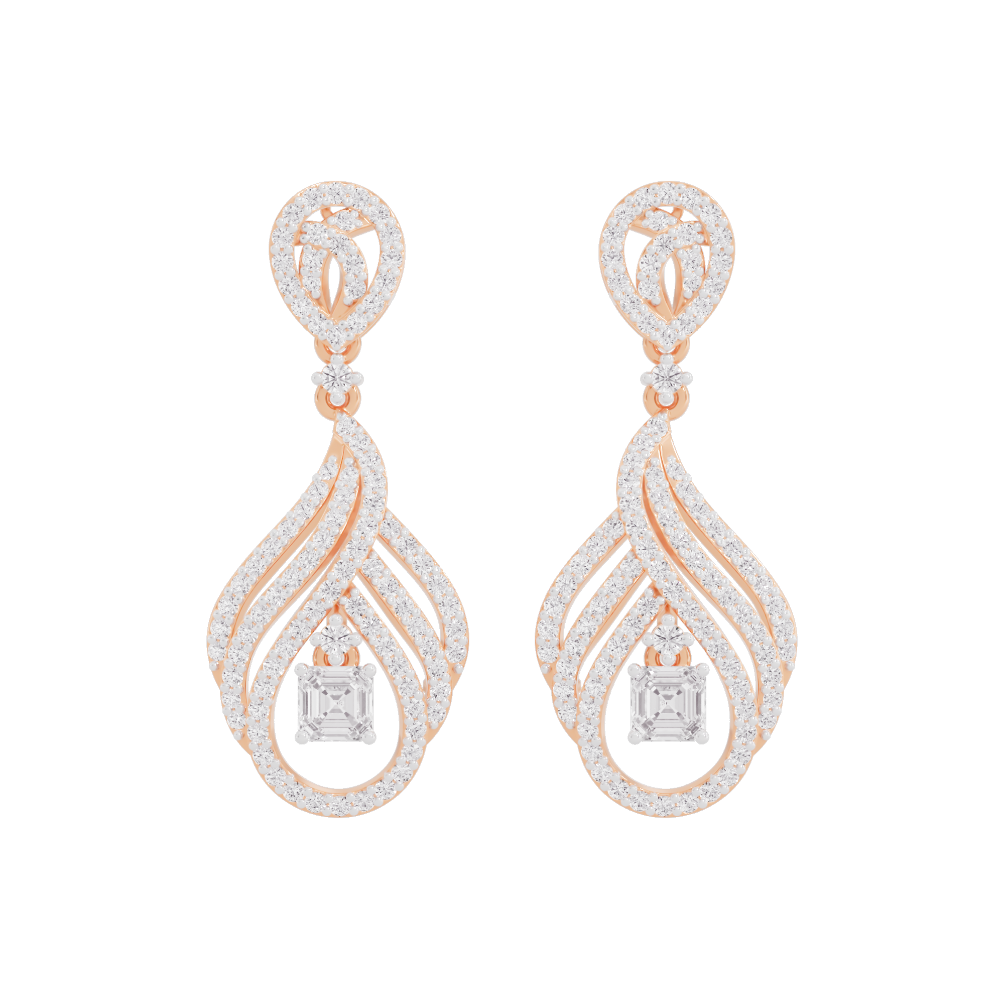 Dazzling Decadence Diamond Earrings