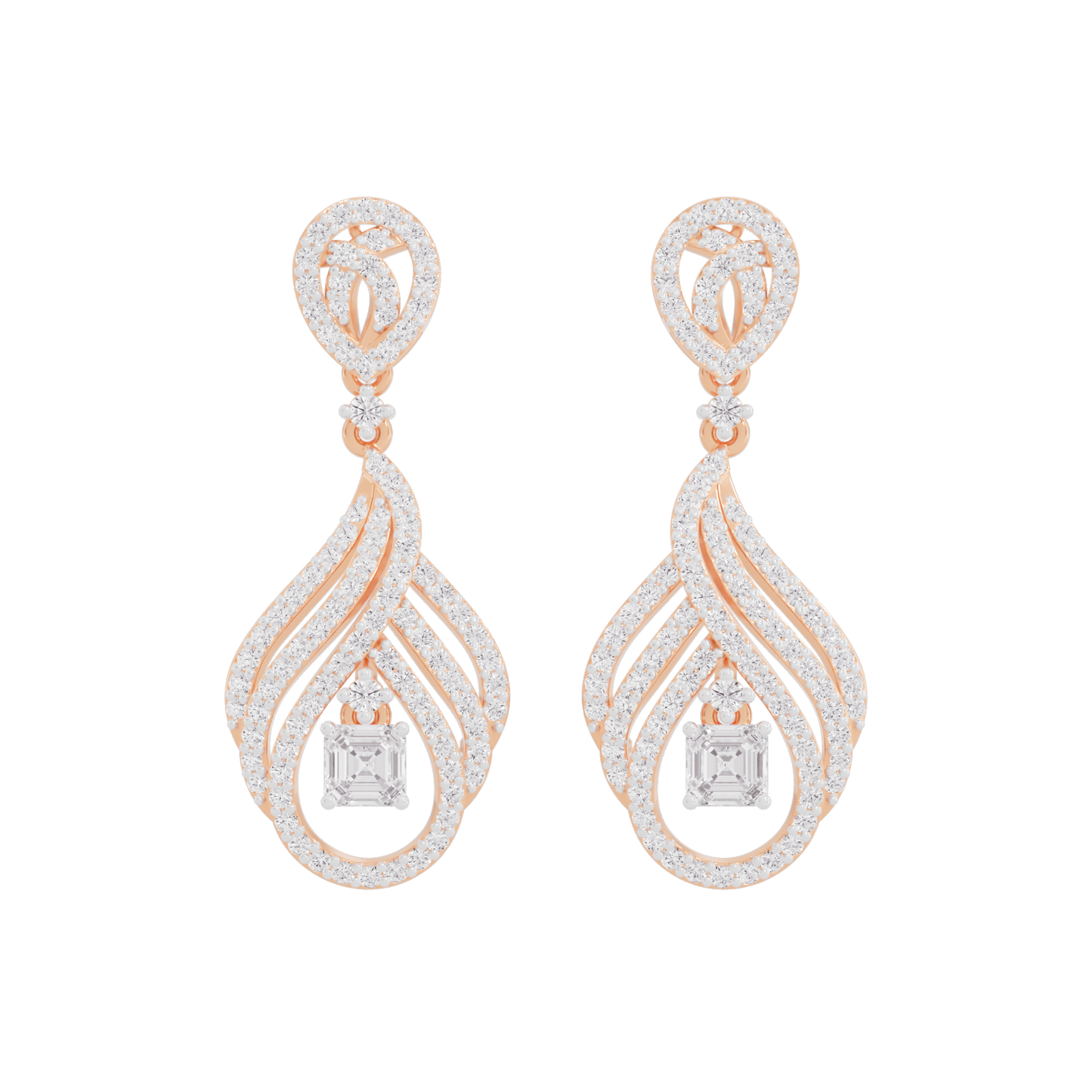 Dazzling Decadence Diamond Earrings