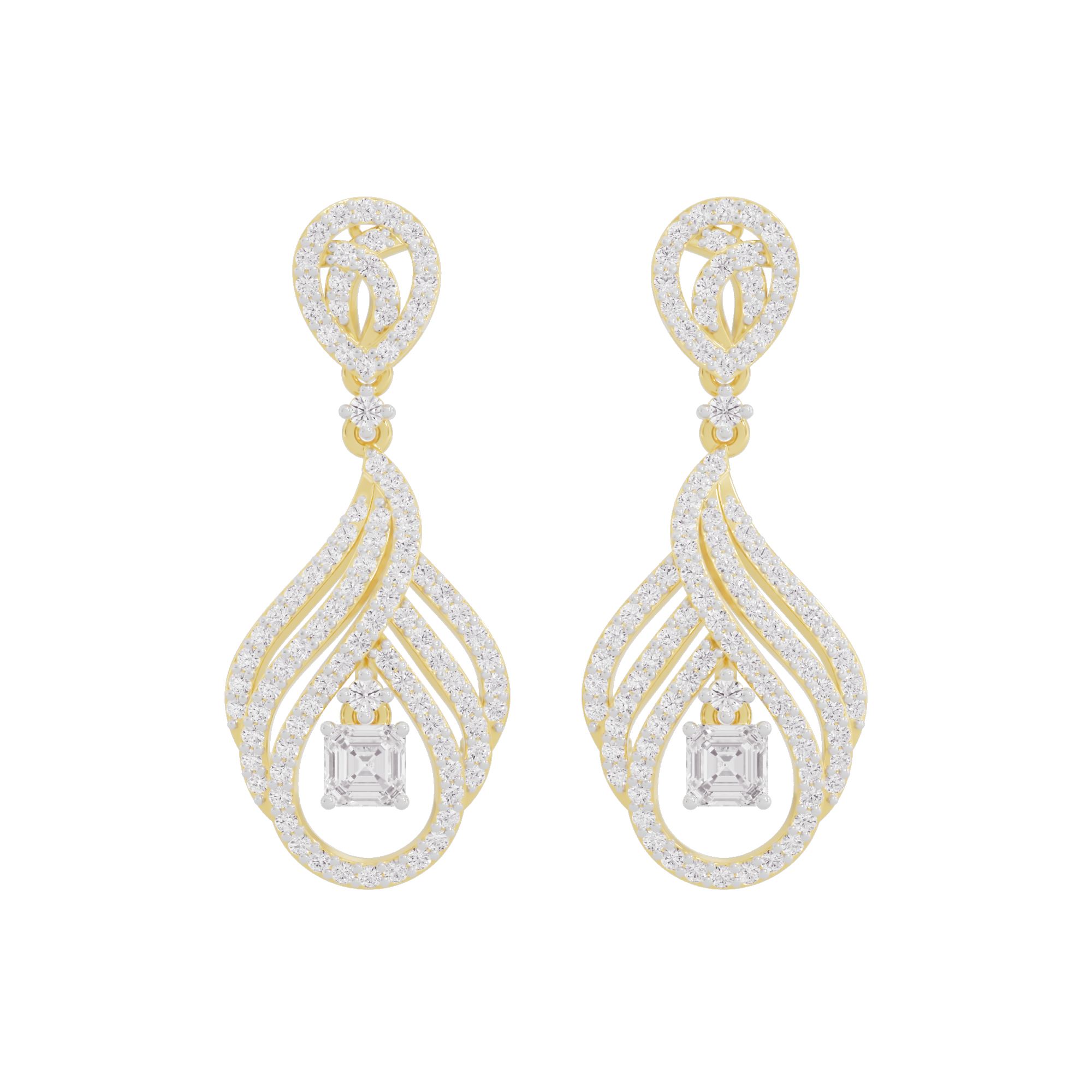 Dazzling Decadence Diamond Earrings