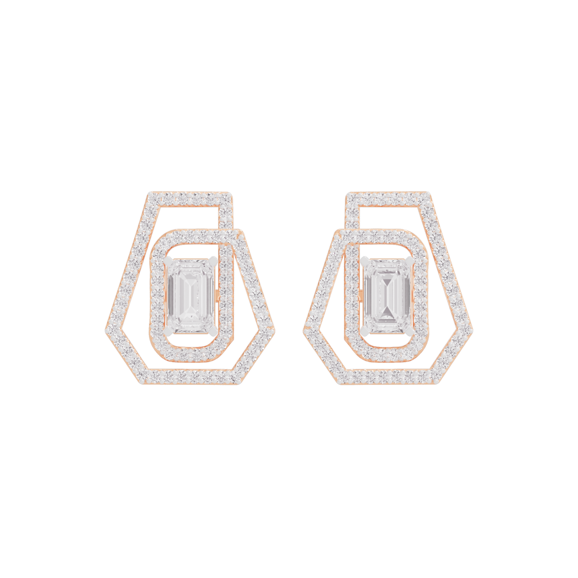 Opulent Odyssey Diamond Earrings