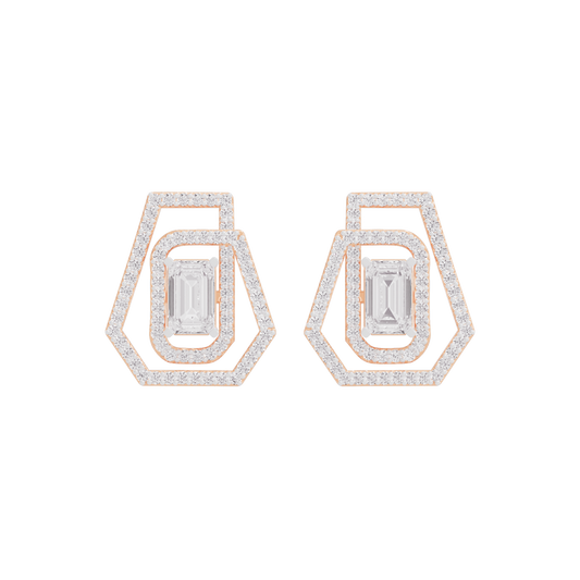 Opulent Odyssey Diamond Earrings