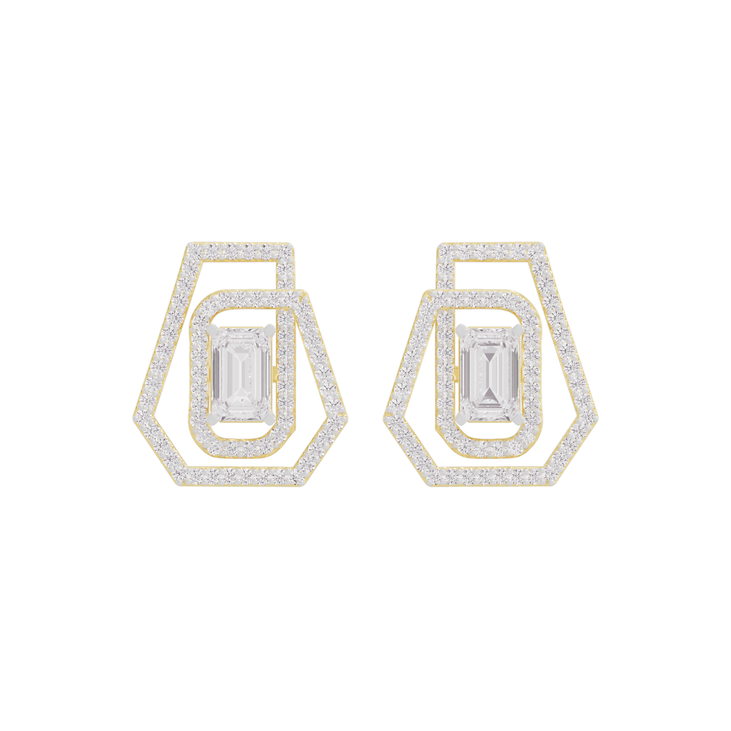 Opulent Odyssey Diamond Earrings