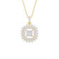 Radiant Rhapsody Diamond Pendant