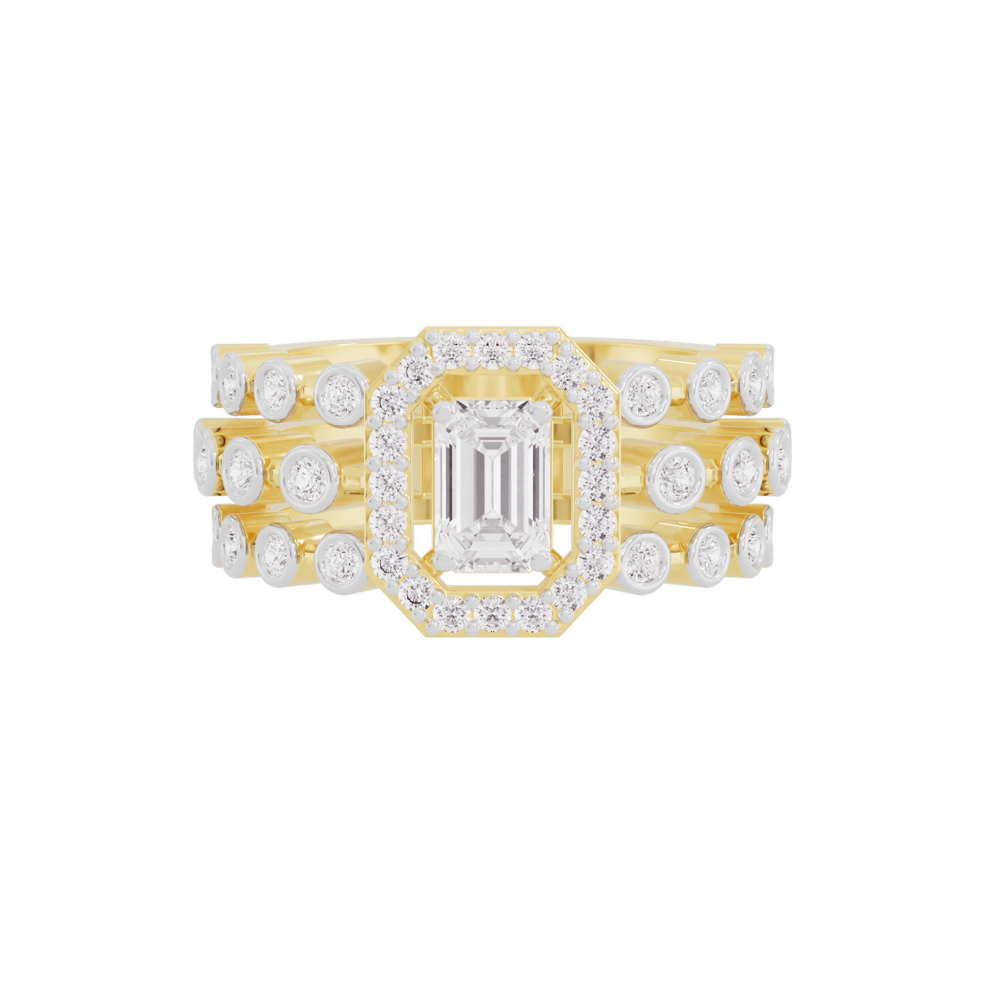 Radiant Reverie Diamond Ring