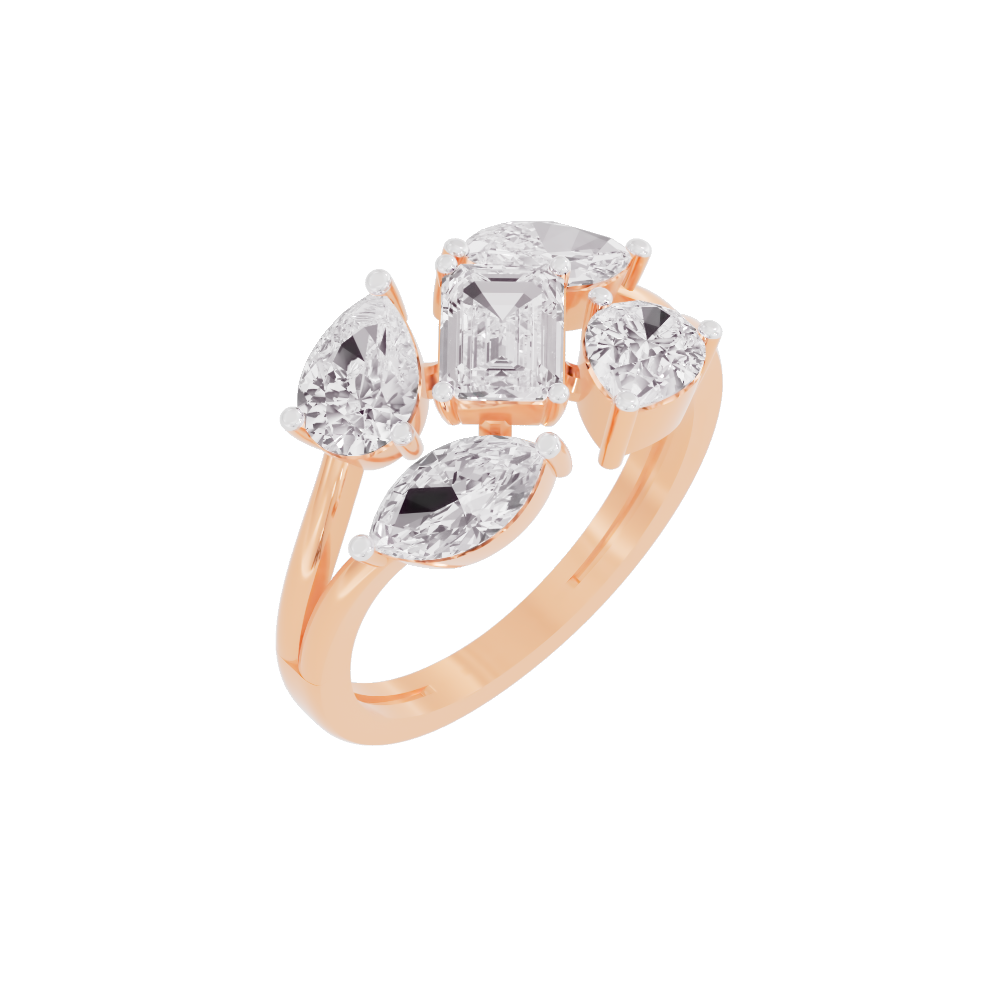 Graceful Glamour Diamond Ring