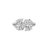 Graceful Glamour Diamond Ring 18 KT / White Gold / 22