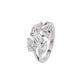 Graceful Glamour Diamond Ring 18 KT / White Gold / 22