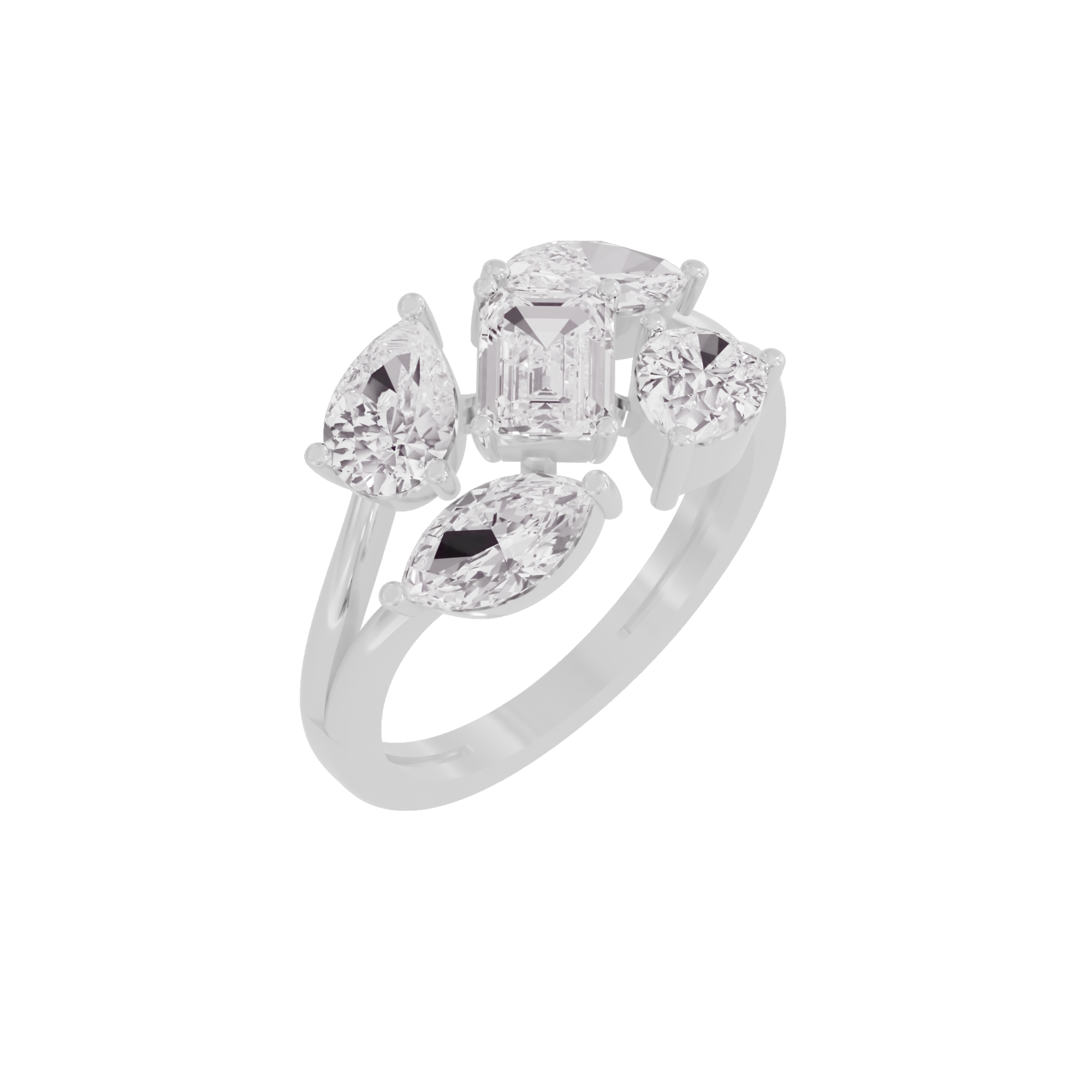 Graceful Glamour Diamond Ring