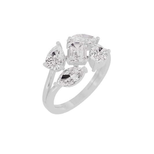 Graceful Glamour Diamond Ring