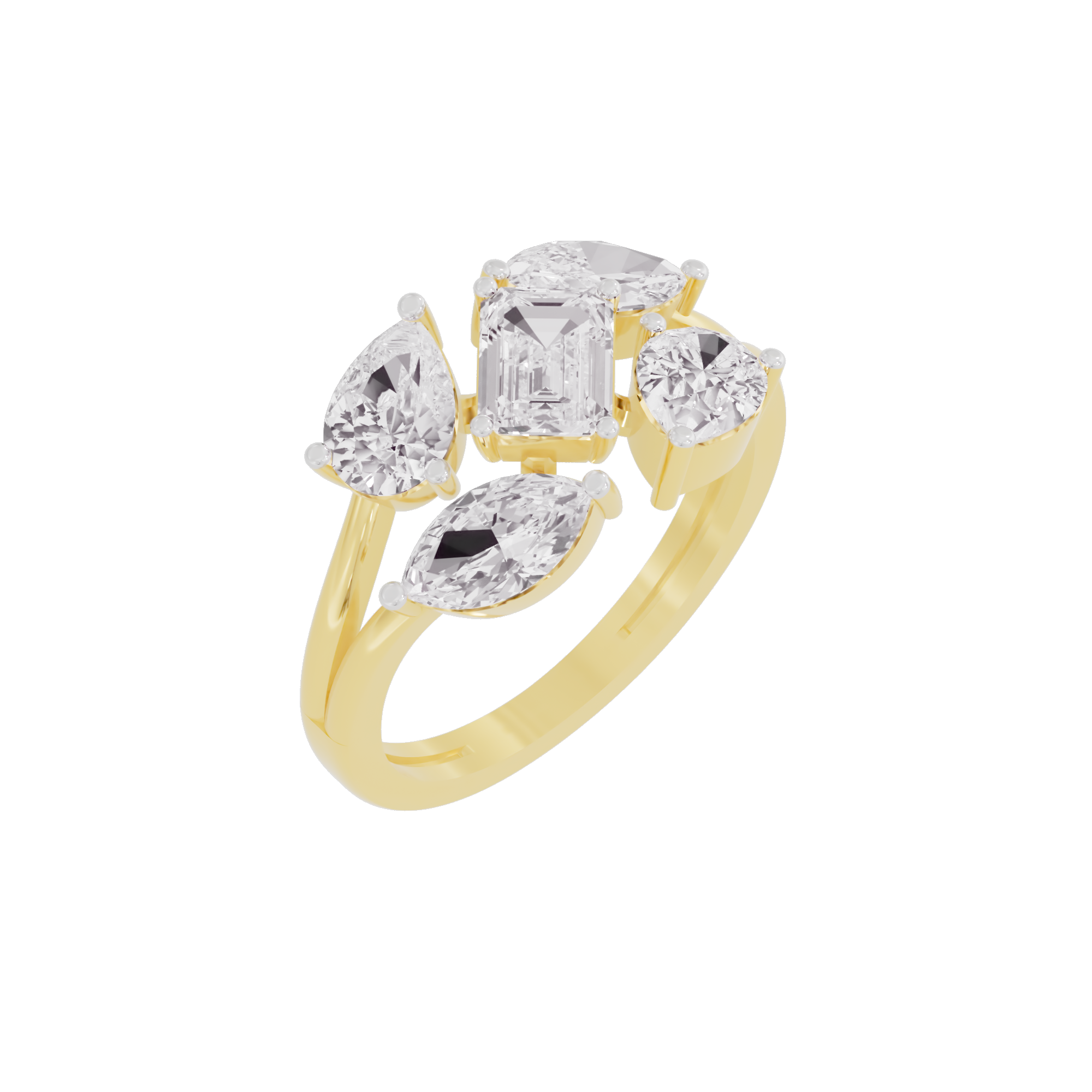 Graceful Glamour Diamond Ring