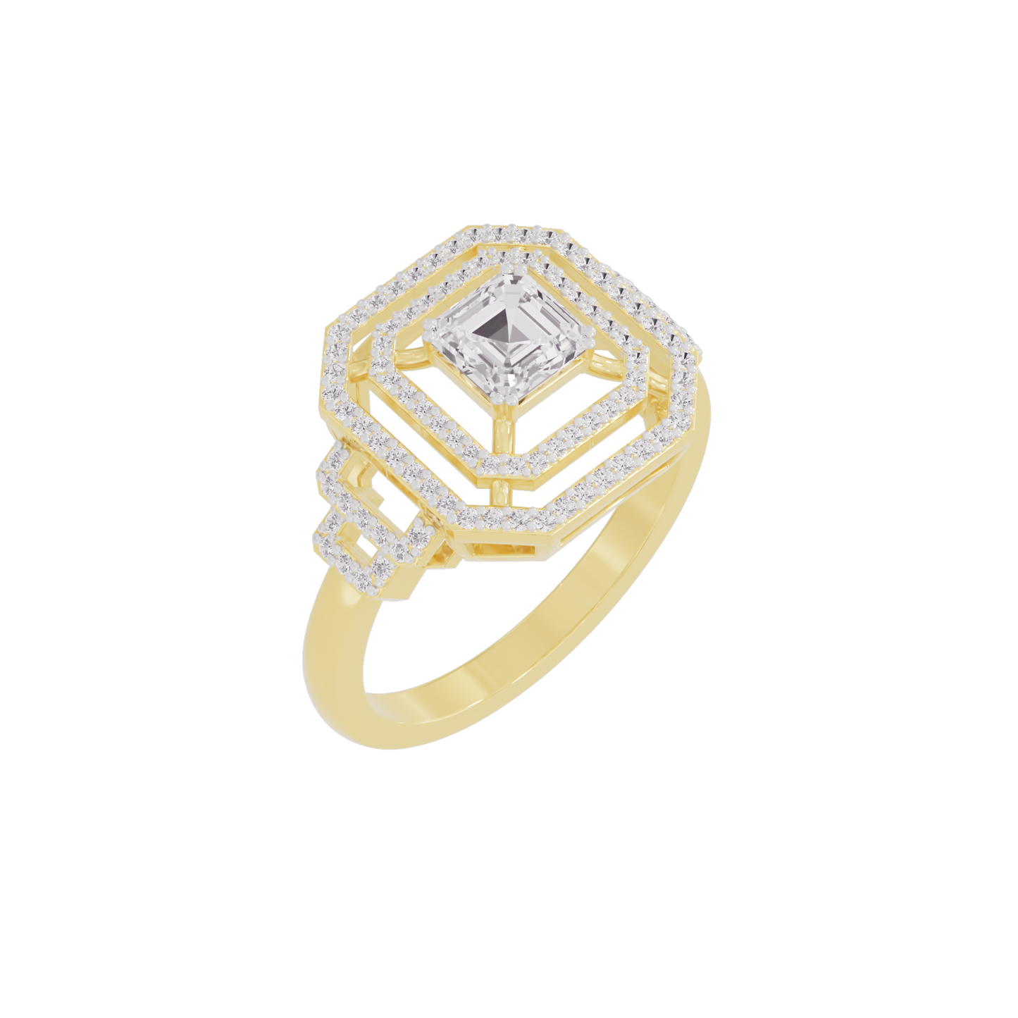 Radiant Beauty Diamond Ring