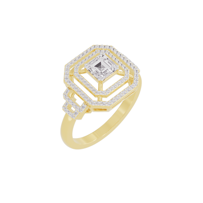 Radiant Beauty Diamond Ring