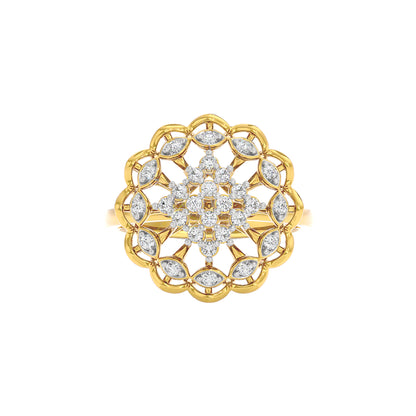 Daisy Diamond Ring