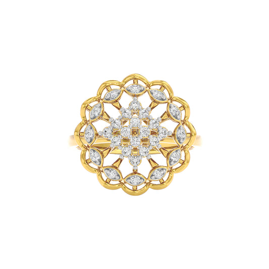 Daisy Diamond Ring