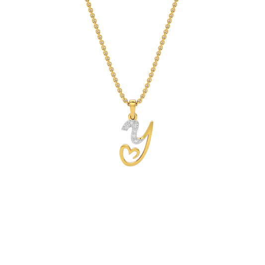 Yours ‘Y’ Diamond Pendant