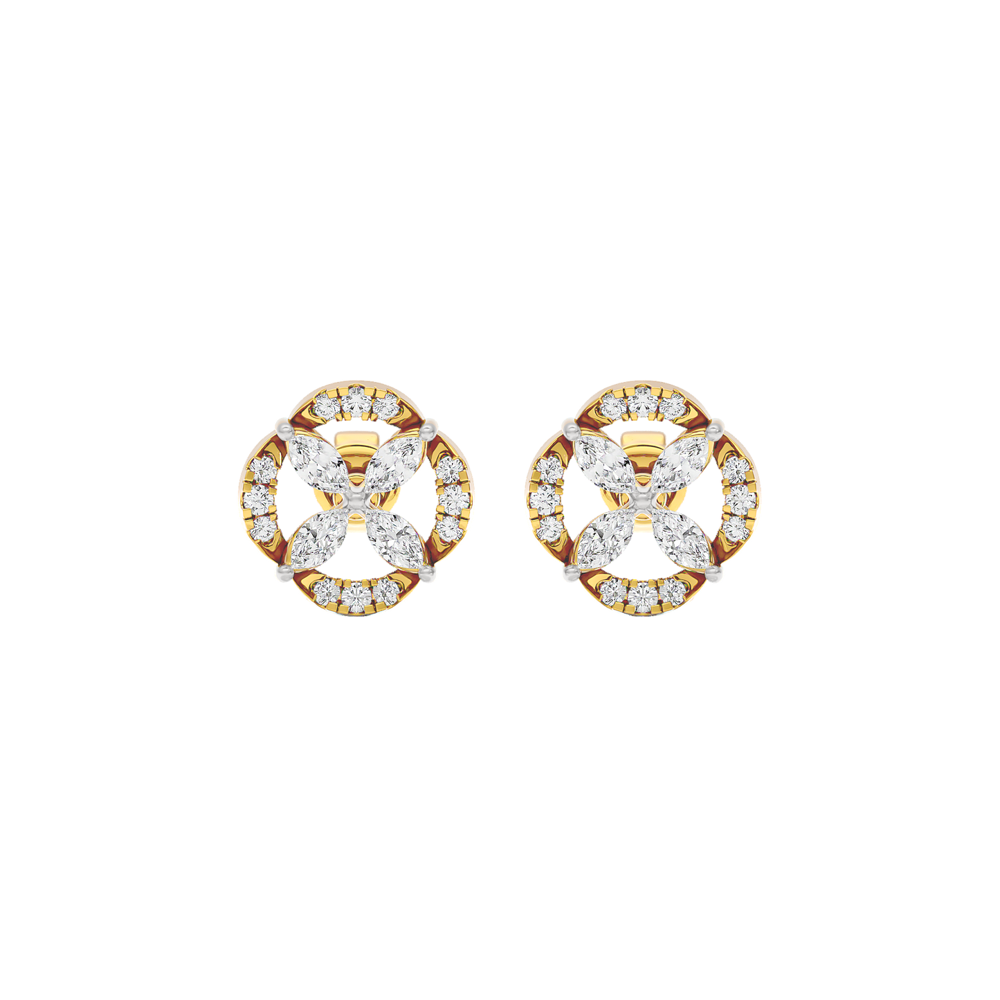 Soft Glow Diamond Earrings