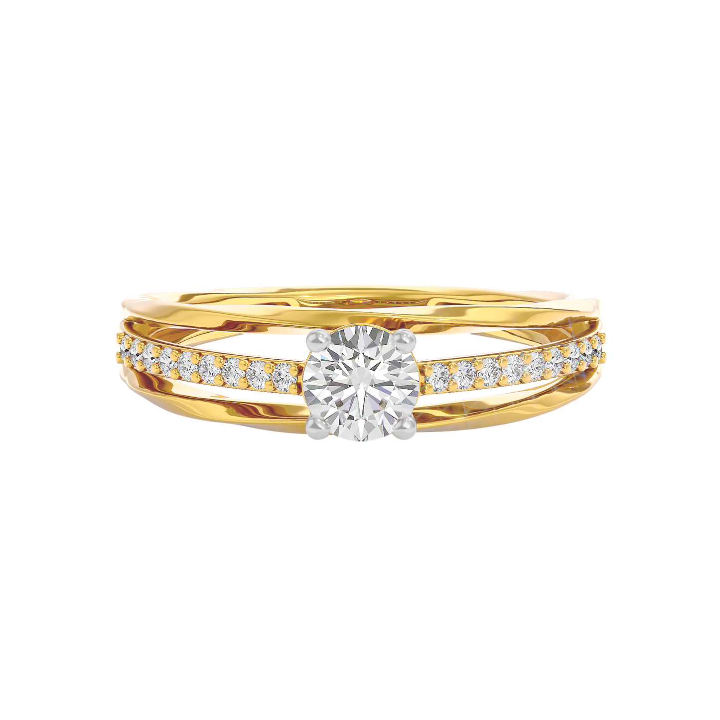 Ada Diamond Solitaire Ring