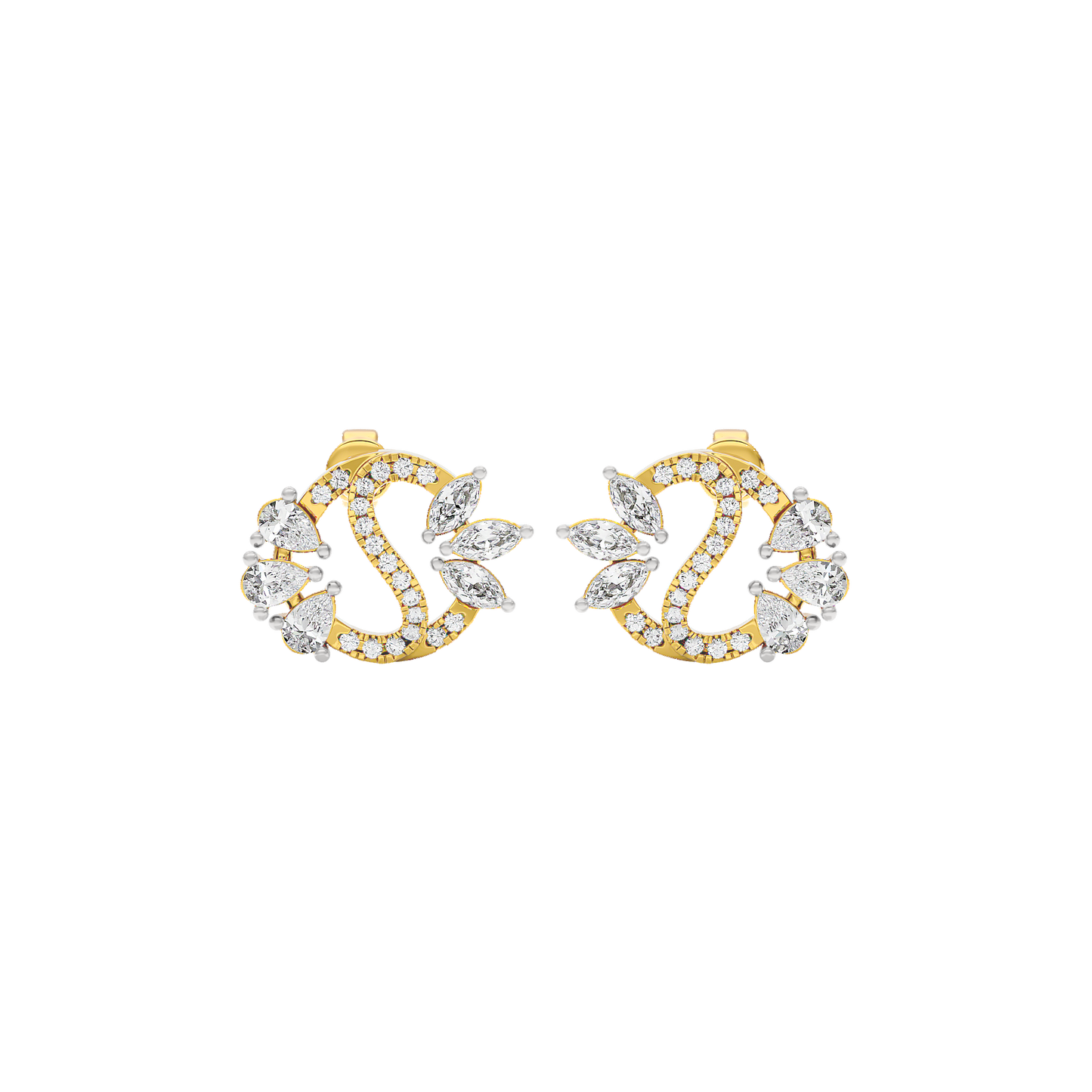 Stellar Shine Diamond Earrings