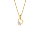 Solara Kiss Diamond Pendant