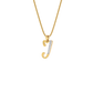 Jubliant ‘J’ Diamond Pendant