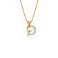 Dazzle ‘D’ Diamond Pendant