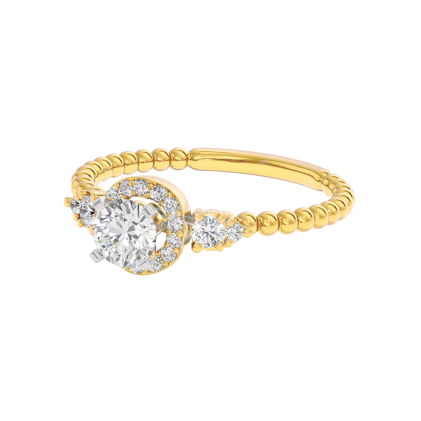 Rhea Diamond Solitaire Ring