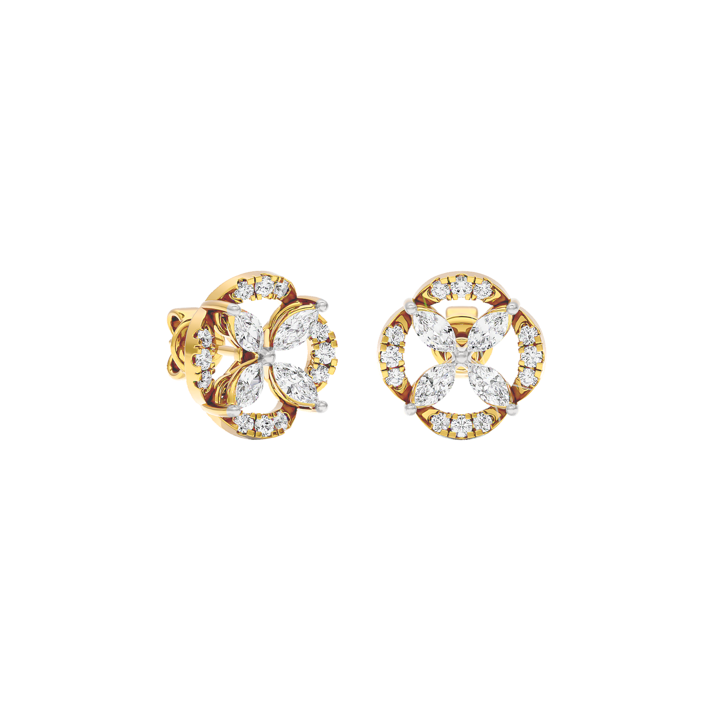 Soft Glow Diamond Earrings