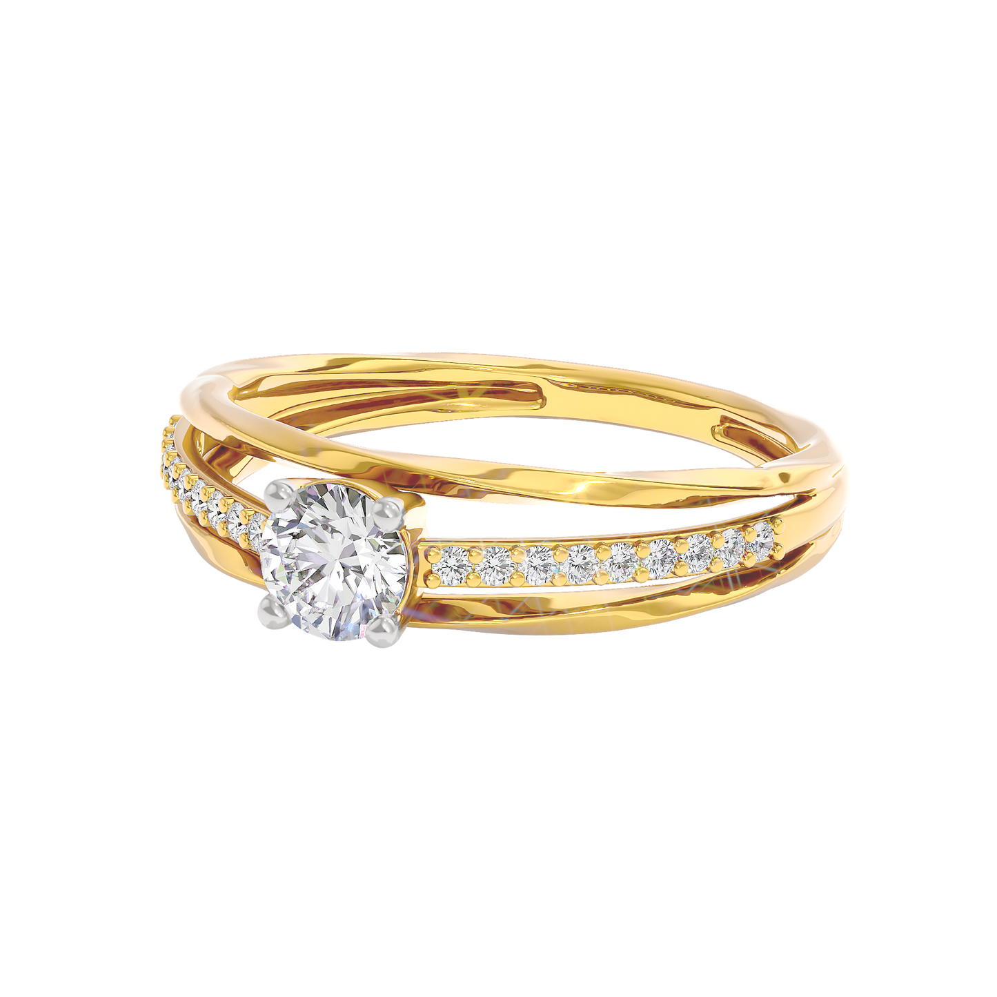 Ada Diamond Solitaire Ring