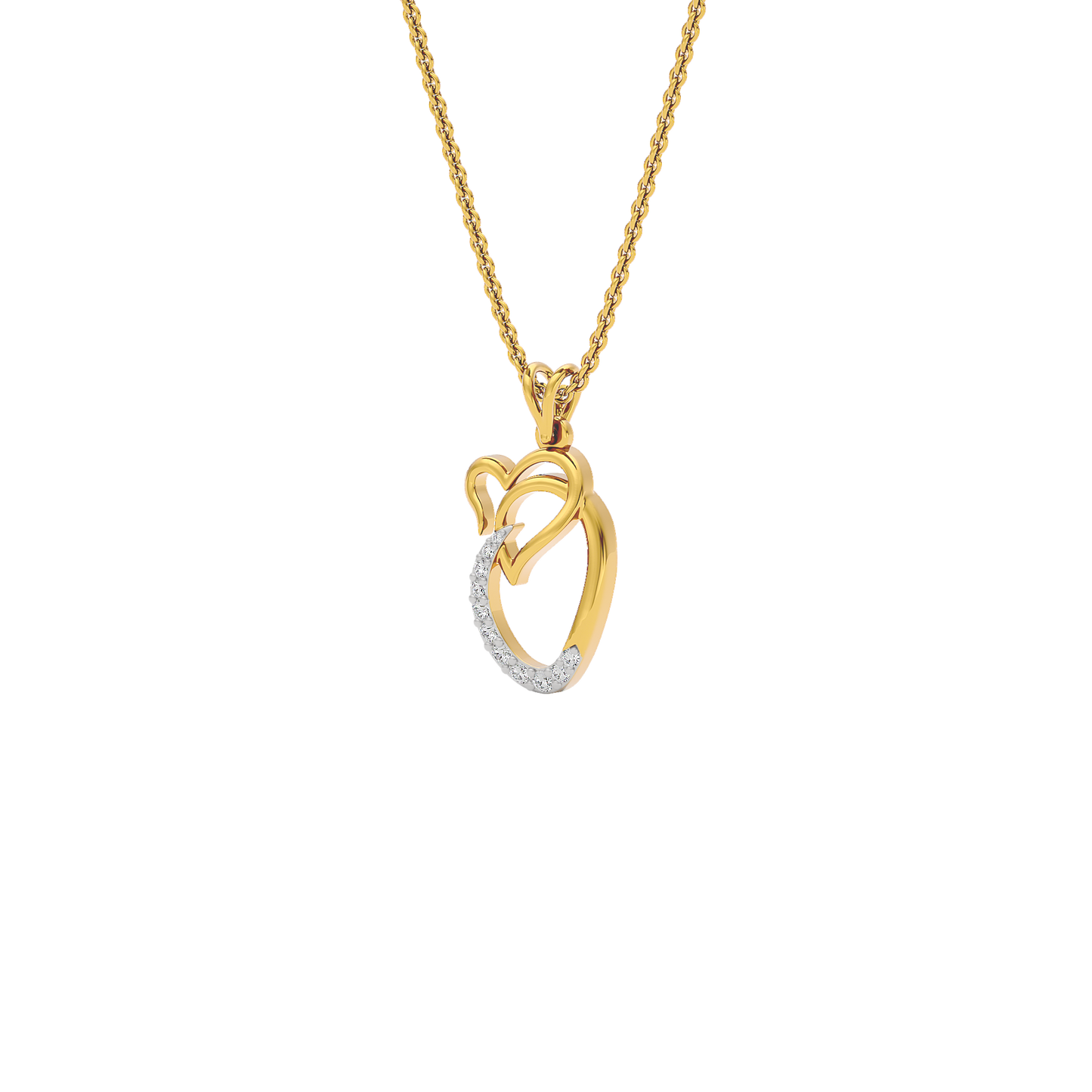 Opulent ‘O’ Diamond Pendant