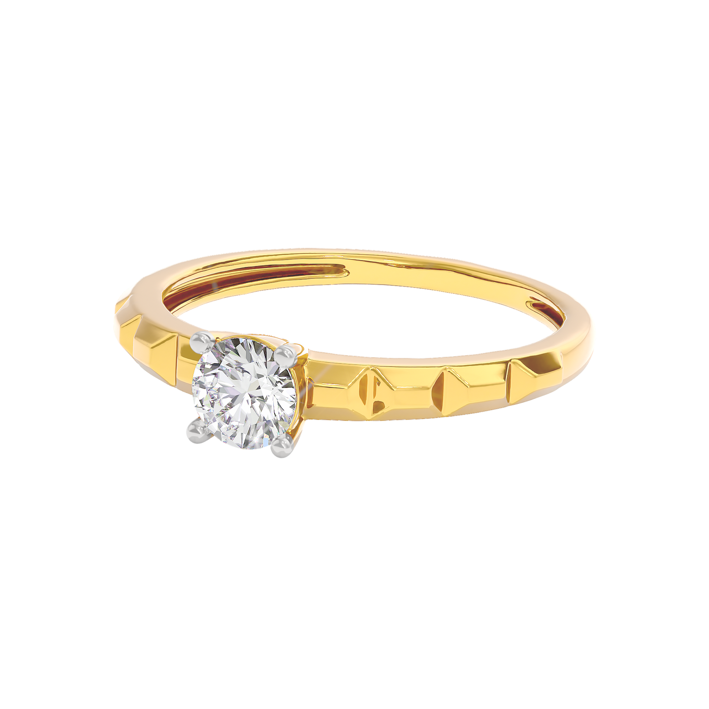 Alina Diamond Solitaire Ring