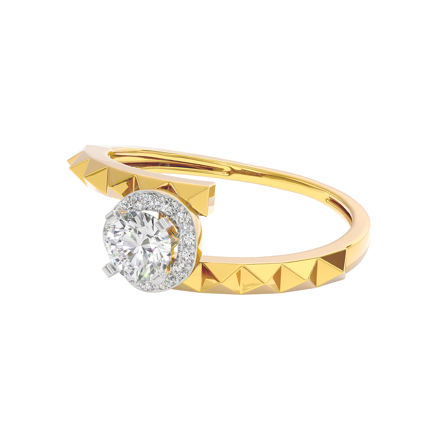 Eleni Diamond Solitaire Ring